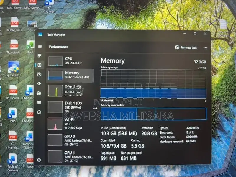Dell G5 5505 Gaming Laptop - Ryzen 5 / RX 5600M 6GB 32GB RAM