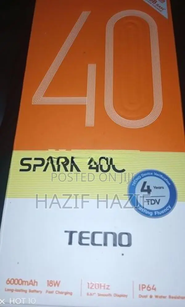 Tecno Spark 40C (Used)