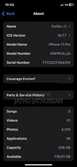 Apple iPhone 11 Pro (Used)