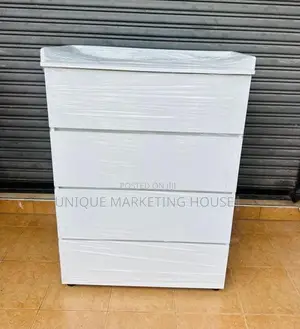 Modern Finger Pull Large 4 Drawer