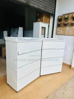 Modern Finger Pull Large 4 Drawer