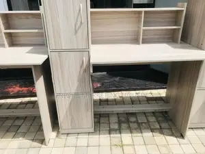 Modern American White Side 3 Cupboard Smart Study Table