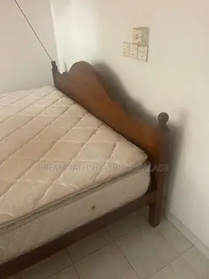 Large Double Bed with Mattress
