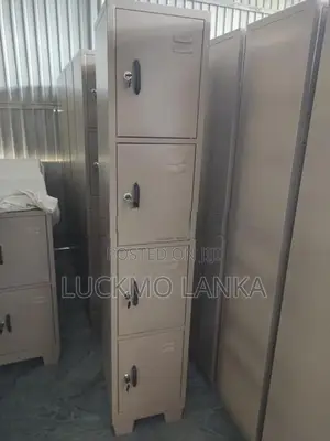 New Steel Unit 4 Locker Set (Vv11)