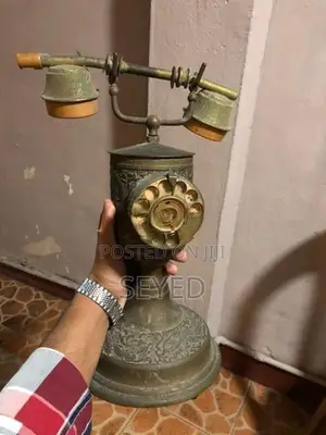 antique telephone