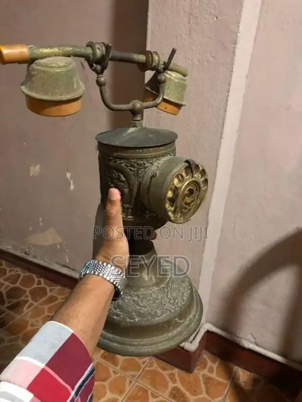 antique telephone