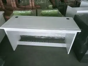 White Office Computer Table 4 by 2