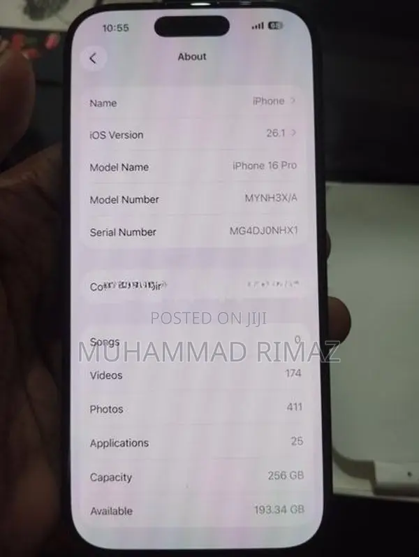 Apple iPhone 16 Pro 256GB (Used)