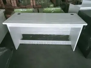 White Office Computer Table 4 by 2