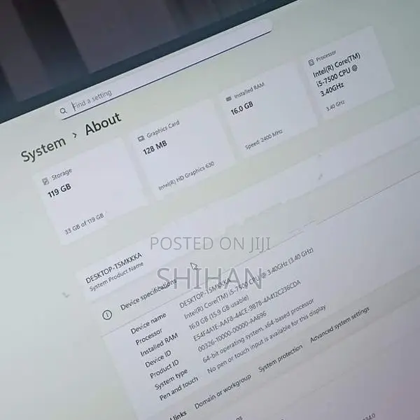Desktop Pc I5 7gen