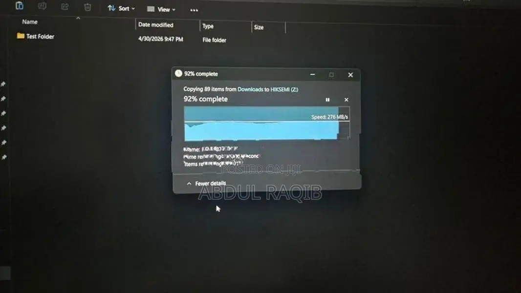512GB Portable External SSD