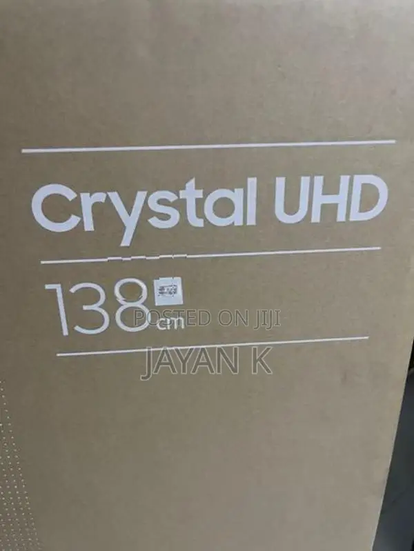 Samsung 55" 4K Smart TV - Crystal UHD (138 cm)