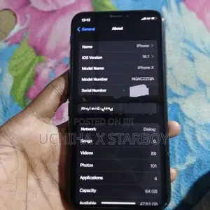 Apple iPhone X (Used)