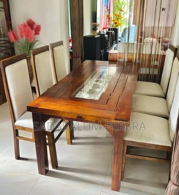 Teak Table with Chair