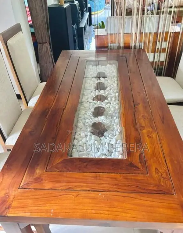 Teak Table with Chair