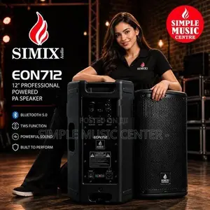 SIMIX - EON715 15-inch Professional Powered / Active PA Speaker BT