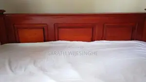Mahogany Wood Queen Bed 6ftX5ft