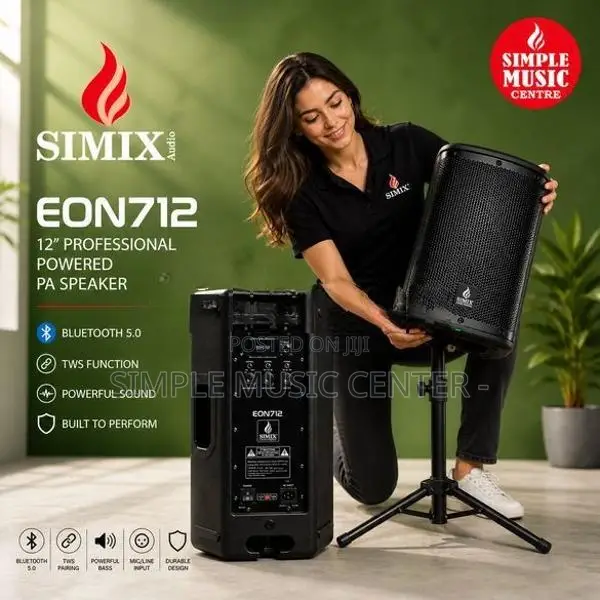 SIMIX - EON715 15-inch Professional Powered / Active PA Speaker BT