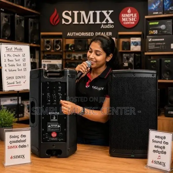SIMIX - EON712 12-inch Professional Powered / Active PA Speaker