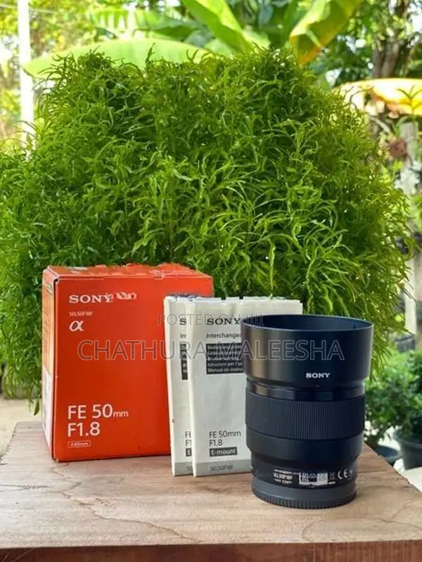 Sony FE50mm F1.8 Lens