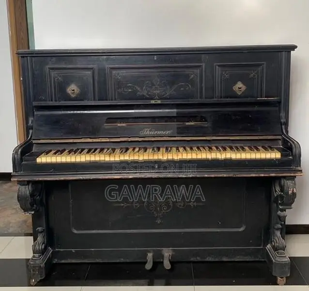 Antique German Upright Piano Ferd Thurmer