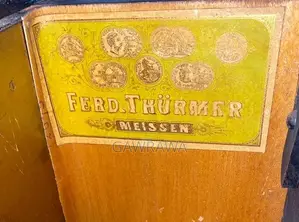 Antique German Upright Piano Ferd Thurmer