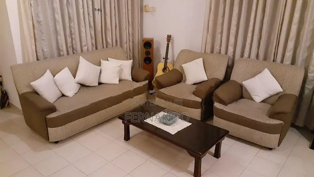 Fabric Sofa Set 3+1+1
