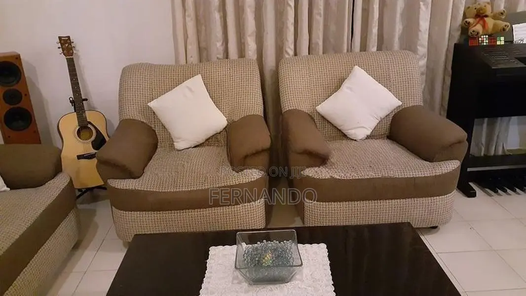 Fabric Sofa Set 3+1+1