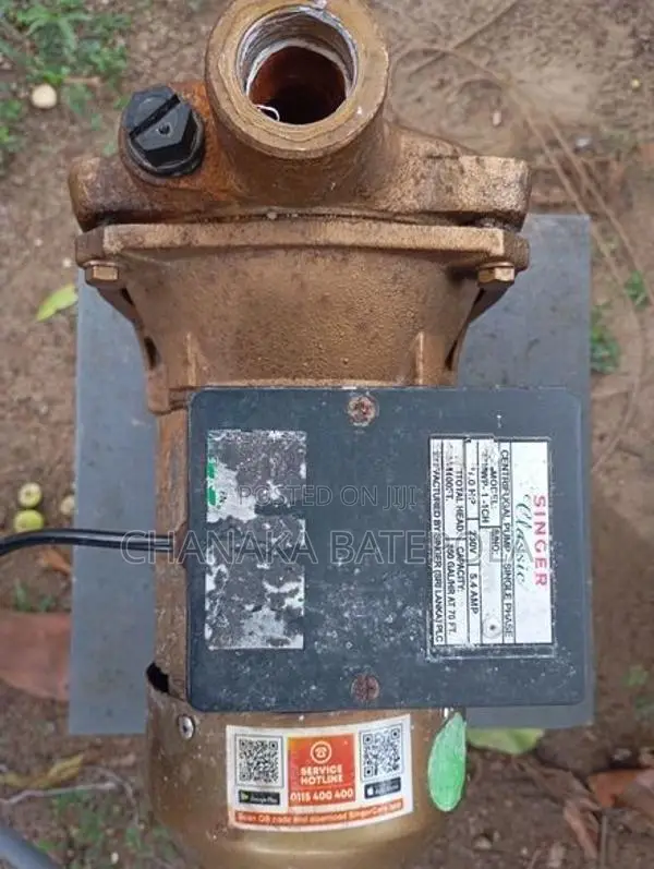 Singer Water Pump