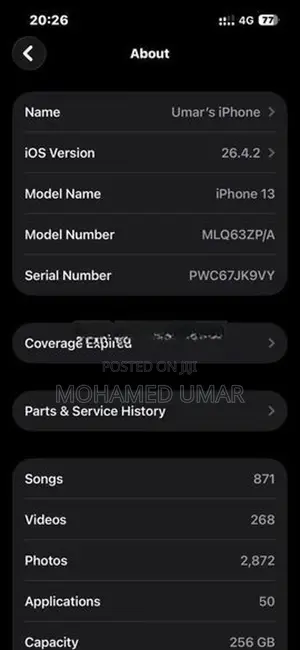 Apple iPhone 13 (Used)