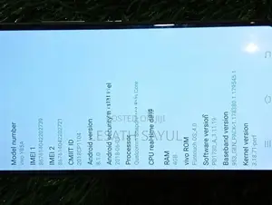 Vivo Y85A (Used)