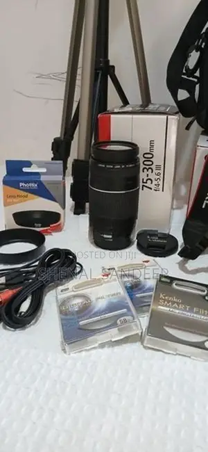 Canon Camera with 3 Lense