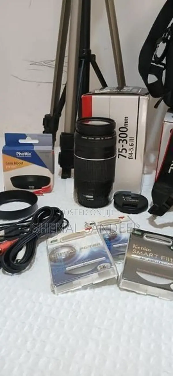 Canon Camera with 3 Lense