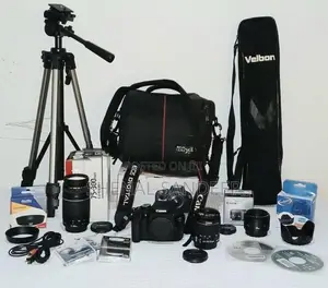 Canon Camera with 3 Lense