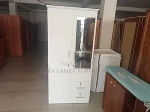 Melamine 2 Door Cupboard with Drawer