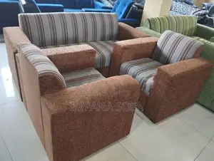 BRAND NEW SOFA FABRICS TWO TONE BOX TYPE-3+1+1
