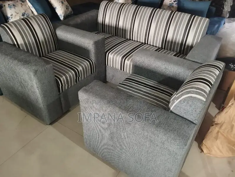 BRAND NEW SOFA FABRICS TWO TONE BOX TYPE-3+1+1