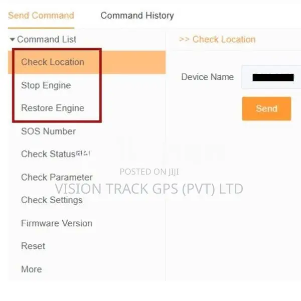 Vehicle Gps Tracker Engine Cut-Off