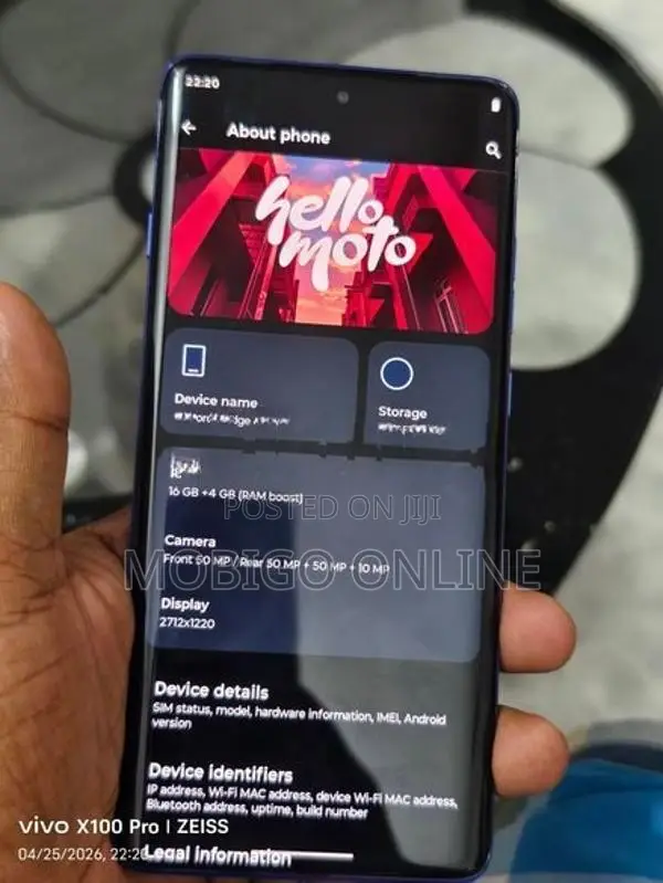Moto Edge 60 Pro 16/512GB (Used)