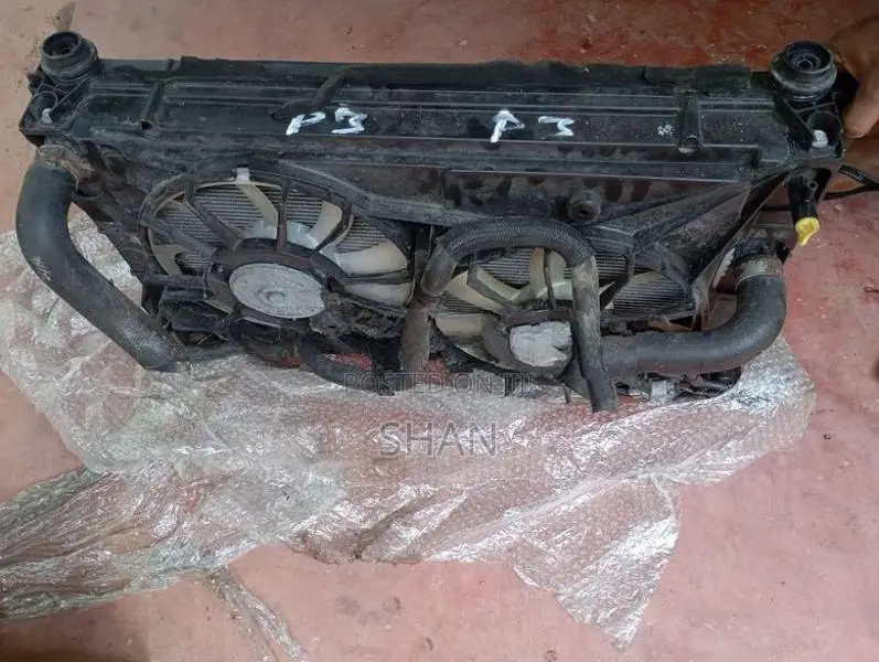 Radiator with Head Light