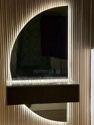 Modern Master Bed with Dressing Table