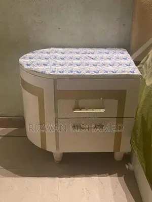 Modern Master Bed with Dressing Table