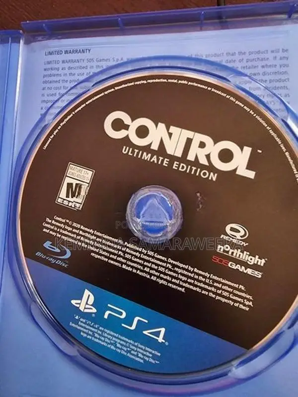 Control Ultimate Edition PS4