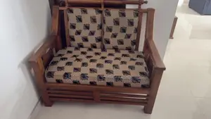 Teak Wood Sofa Set