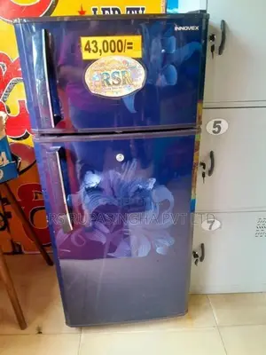 Innovex 4- 1/2 Ft Double Door Fridge