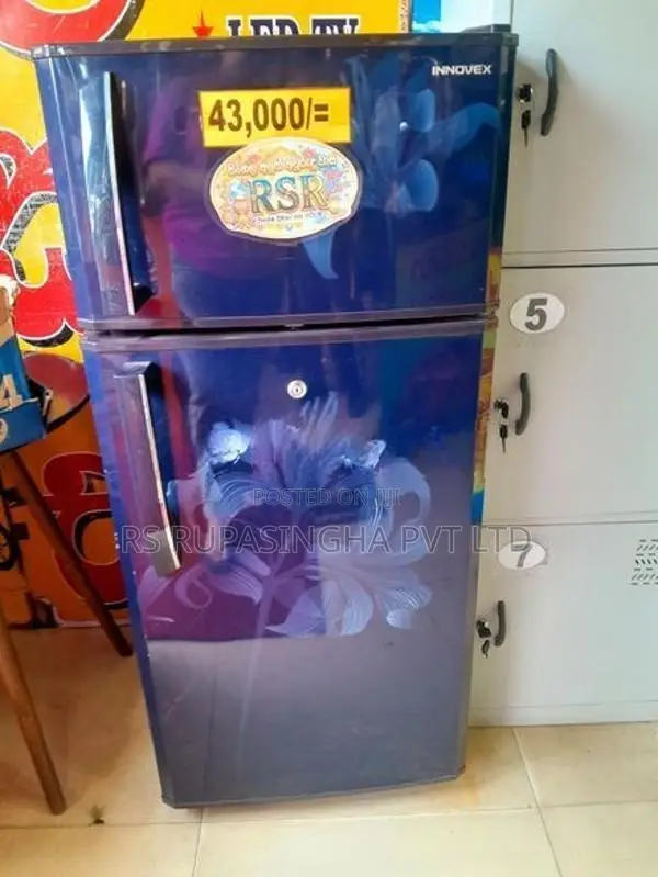 Innovex 4- 1/2 Ft Double Door Fridge