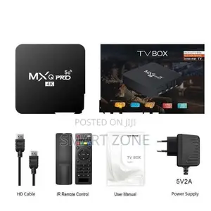MXQ PRO 4K SMART TV BOX