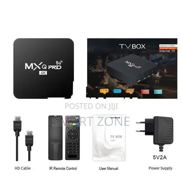 MXQ PRO 4K SMART TV BOX