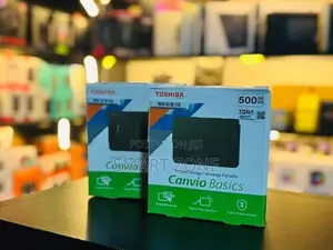 TOSHIBA 500GB CANVIO EXTERNAL HDD