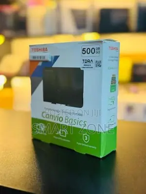 TOSHIBA 500GB CANVIO EXTERNAL HDD